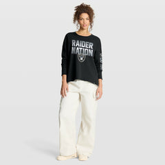 Fanatics Las Vegas Raiders Women's Hometown Legacy Long Sleeve T-Shirt Black