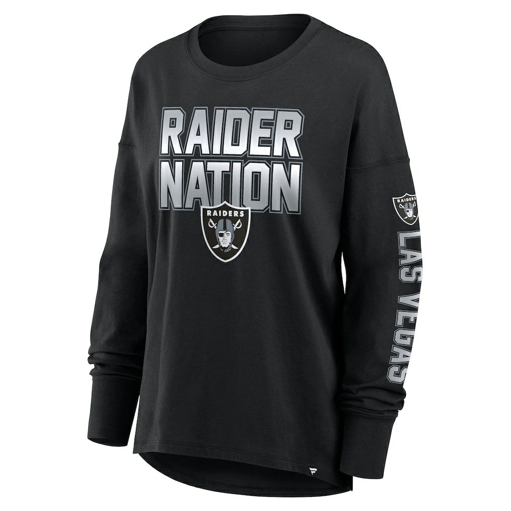 Fanatics Las Vegas Raiders Women's Hometown Legacy Long Sleeve T-Shirt Black