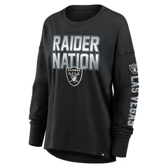 Fanatics Las Vegas Raiders Women's Hometown Legacy Long Sleeve T-Shirt Black