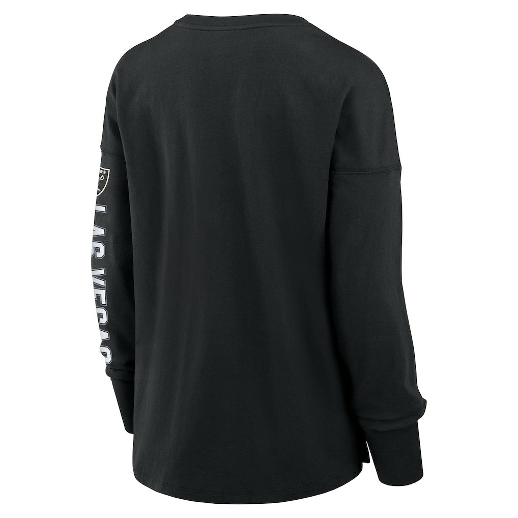 Fanatics Las Vegas Raiders Women's Hometown Legacy Long Sleeve T-Shirt Black