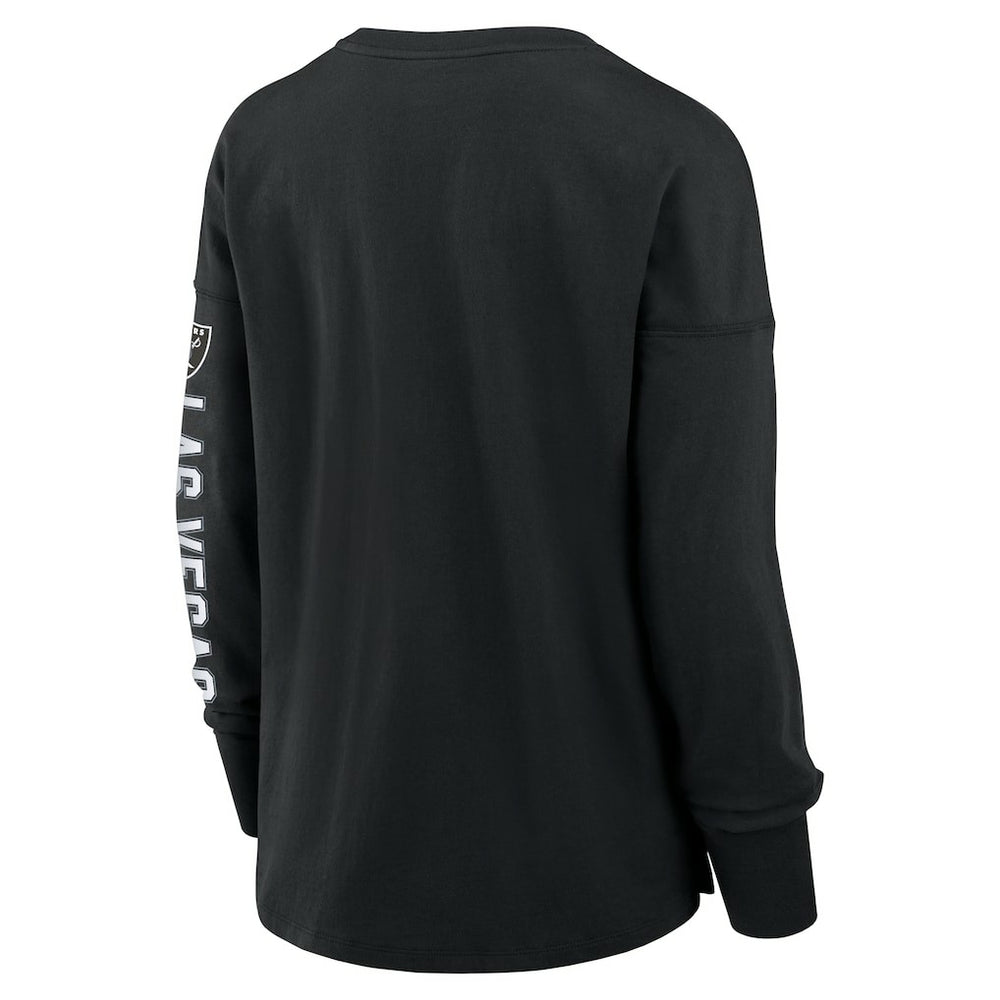 Fanatics Las Vegas Raiders Women's Hometown Legacy Long Sleeve T-Shirt Black