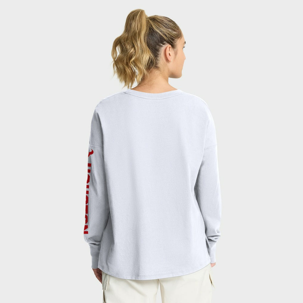 Fanatics Houston Texans Women's Hometown Legacy Long Sleeve T-Shirt White