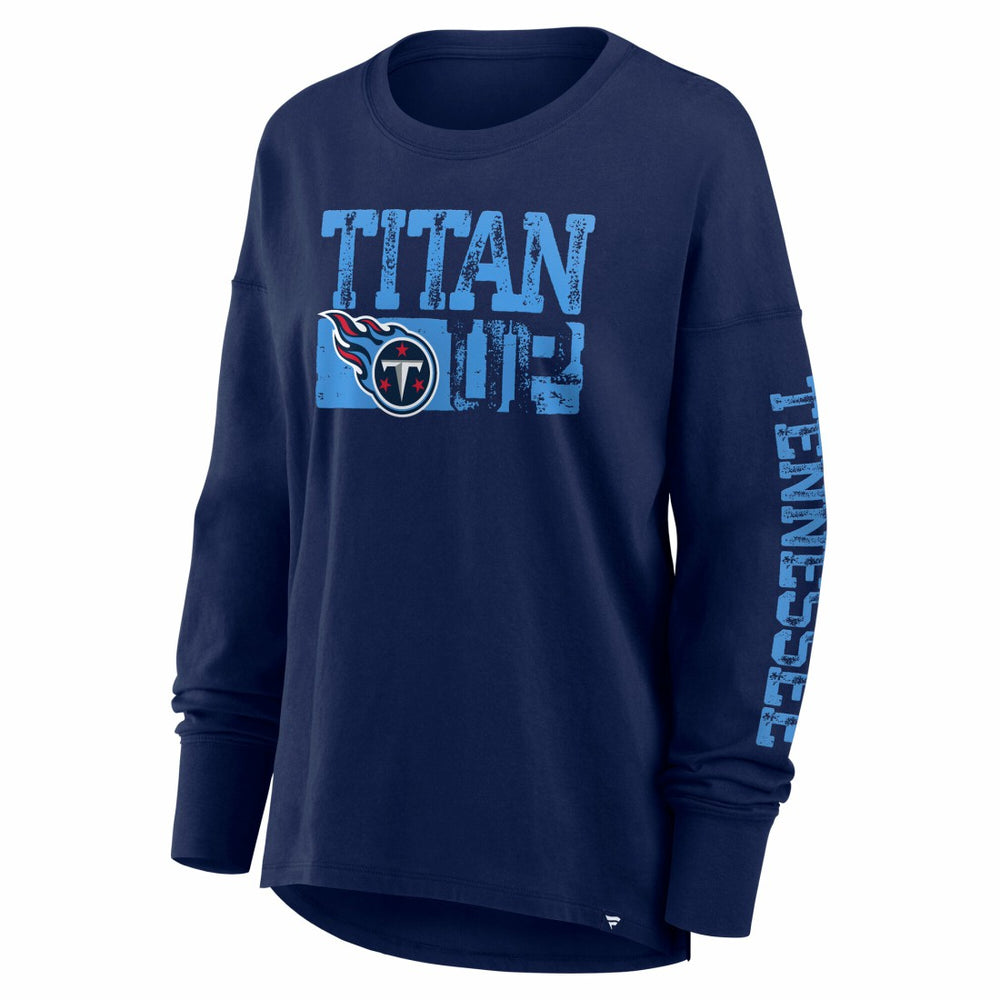 Fanatics Tennessee Titans Women's Hometown Legacy Long Sleeve T-Shirt Navy