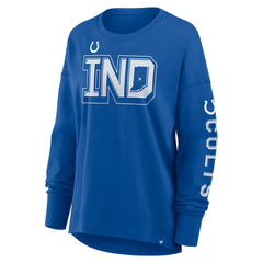 Fanatics Indianapolis Colts Women's Hometown Legacy Long Sleeve T-Shirt Royal