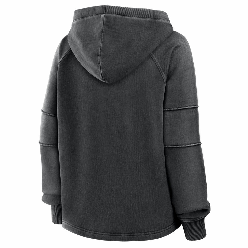 Fanatics Cincinnati Bengals Women's Oversized Raglan Gridiron Hoodie Black
