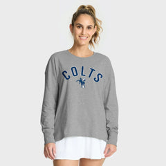 Fanatics Indianapolis Colts Women's Hometown Legacy Long Sleeve T-Shirt Heather Gray