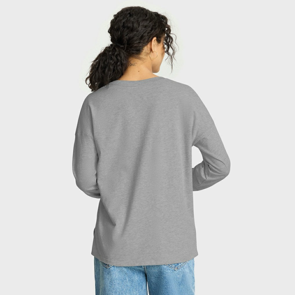Fanatics Chicago Bears Women's Hometown Legacy Long Sleeve T-Shirt Heather Gray
