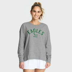 Fanatics Philadelphia Eagles Women's Hometown Legacy Long Sleeve T-Shirt Heather Gray