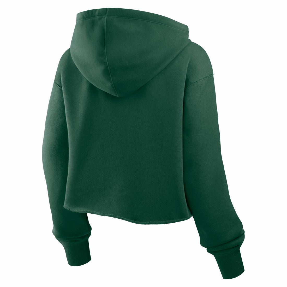 Fanatics Green Bay Packers Women's Oversized Hometown Heritage Cropped Hoodie Green