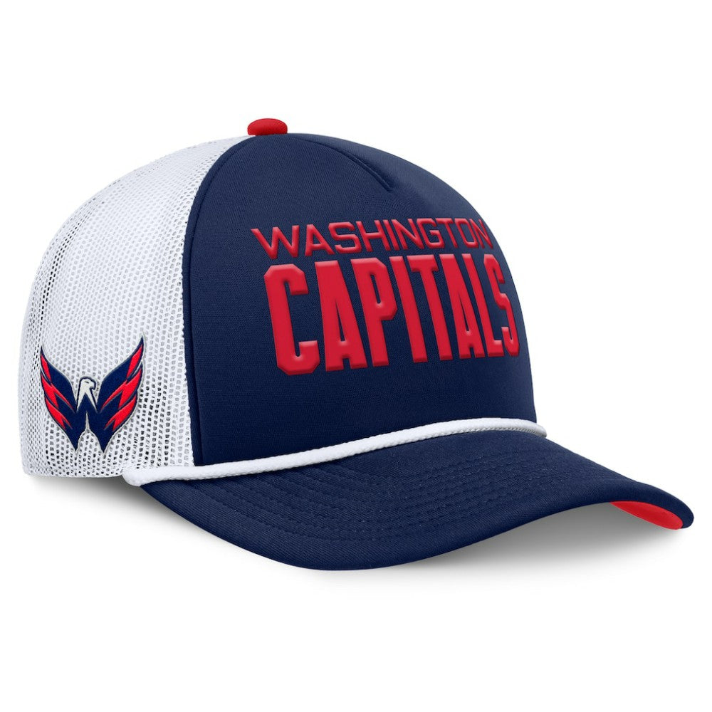 Washington Capitals Fanatics Authentic Pro Rink A-Frame Adjustable Hat - Navy/White - NHL 202498887