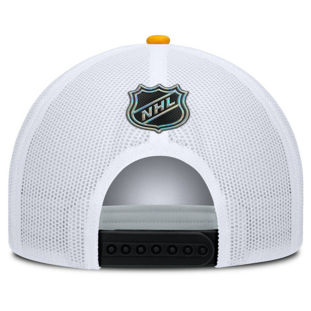 Boston Bruins Fanatics Authentic Pro Rink A-Frame Adjustable Hat - Black/White - NHL 202498889