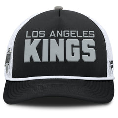 Los Angeles Kings Fanatics Authentic Pro Rink A-Frame Adjustable Hat - Black/White - NHL 202498893
