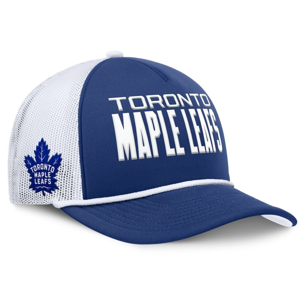 Toronto Maple Leafs Fanatics Authentic Pro Rink A-Frame Adjustable Hat - Blue/White - NHL 202498900
