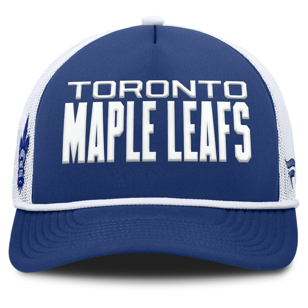 Toronto Maple Leafs Fanatics Authentic Pro Rink A-Frame Adjustable Hat - Blue/White - NHL 202498900