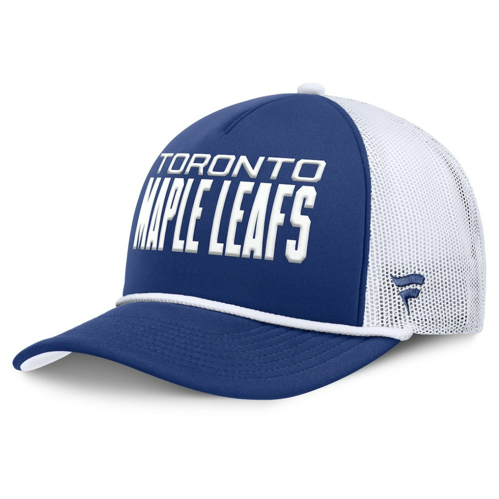Toronto Maple Leafs Fanatics Authentic Pro Rink A-Frame Adjustable Hat - Blue/White - NHL 202498900