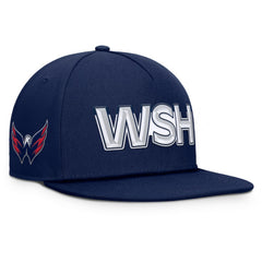 Washington Capitals Fanatics Authentic Pro Rink Team Code Snapback Hat - Navy - NHL 202498920