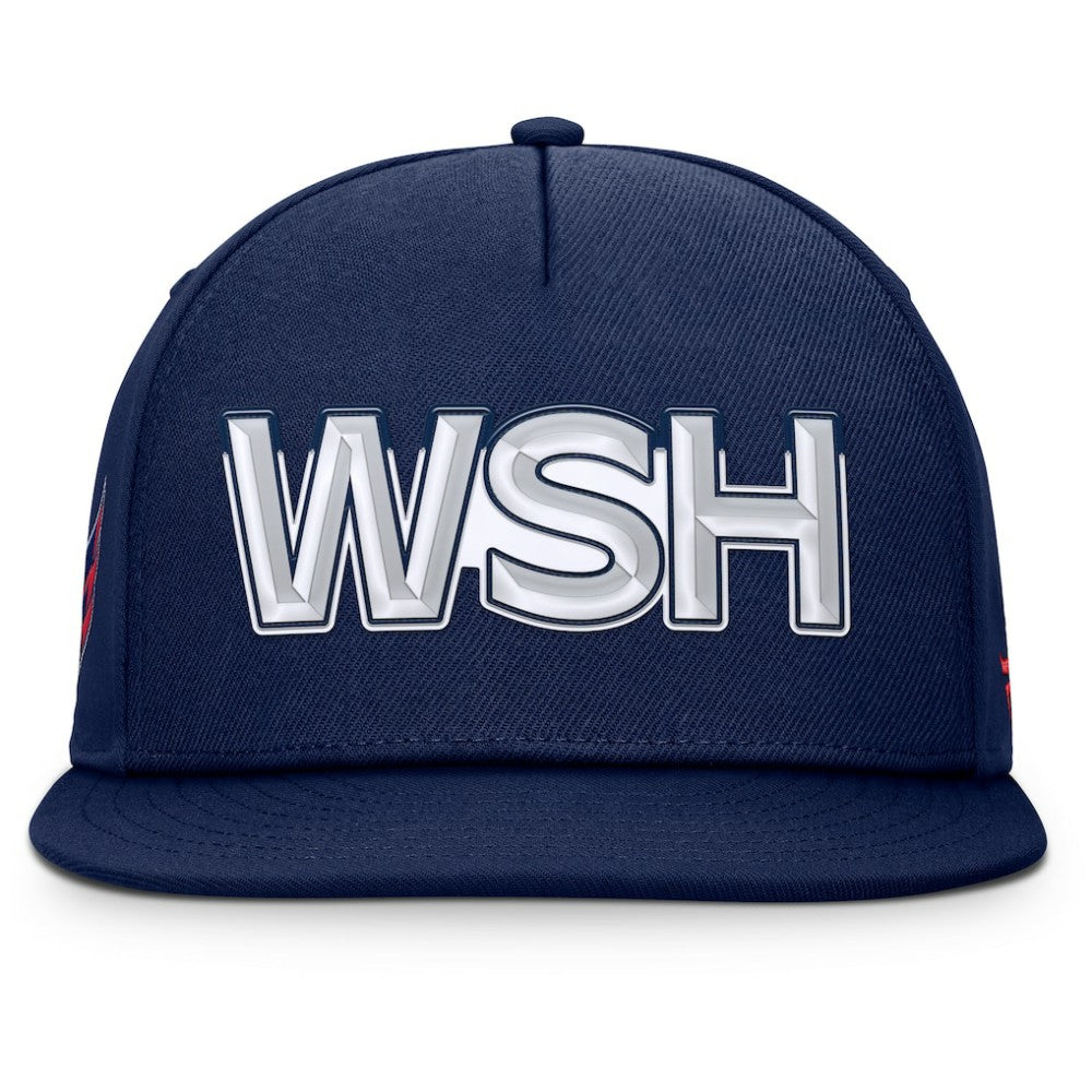 Washington Capitals Fanatics Authentic Pro Rink Team Code Snapback Hat - Navy - NHL 202498920