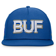 Buffalo Sabres Fanatics Authentic Pro Rink Team Code Snapback Hat - Royal - NHL 202498924