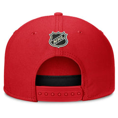 Calgary Flames Fanatics Authentic Pro Rink Team Code Snapback Hat - Red - NHL 202498925