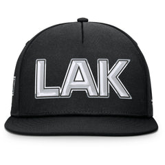 Los Angeles Kings Fanatics Authentic Pro Rink Team Code Snapback Hat - Black - NHL 202498929
