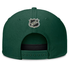 Minnesota Wild Fanatics Authentic Pro Rink Team Code Snapback Hat - Green - NHL 202498931