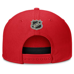 Detroit Red Wings Fanatics Authentic Pro Rink Team Code Snapback Hat - Red - NHL 202498934