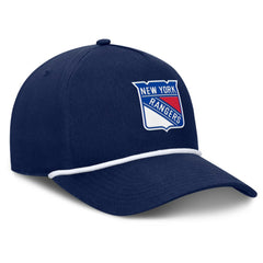 New York Rangers Fanatics Authentic Pro Rink Roper A-Frame Adjustable Hat - Navy - NHL 202498950