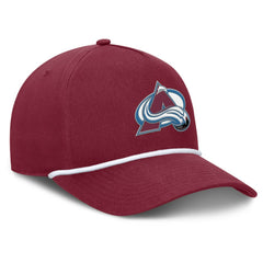 Colorado Avalanche Fanatics Authentic Pro Rink Roper A-Frame Adjustable Hat - Burgundy - NHL 202498959
