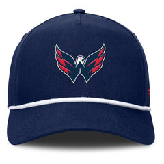 Washington Capitals Fanatics Authentic Pro Rink Roper A-Frame Adjustable Hat - Navy - NHL 202498961