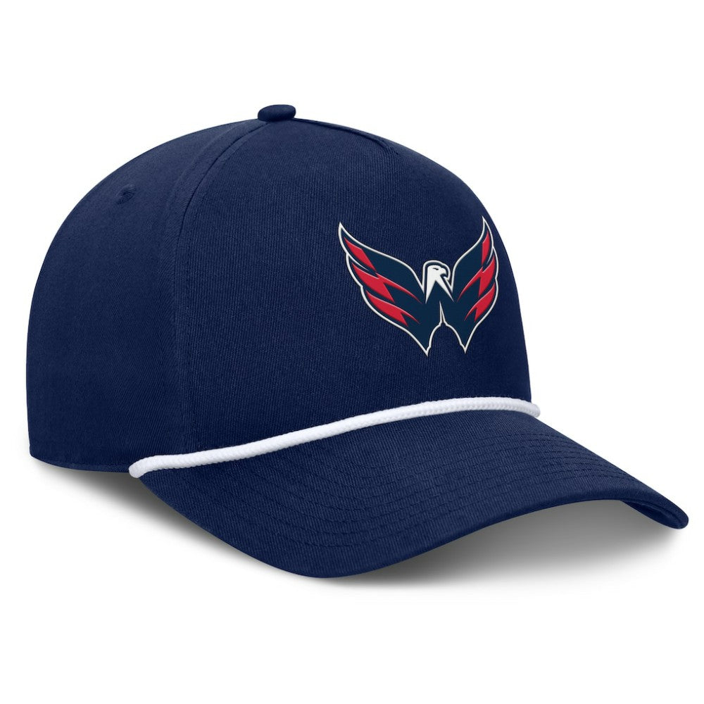 Washington Capitals Fanatics Authentic Pro Rink Roper A-Frame Adjustable Hat - Navy - NHL 202498961