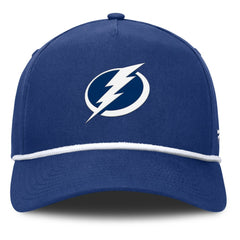Tampa Bay Lightning Fanatics Authentic Pro Rink Roper A-Frame Adjustable Hat - Blue - NHL 202498963