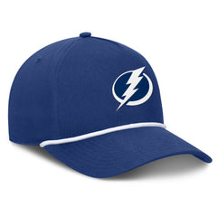 Tampa Bay Lightning Fanatics Authentic Pro Rink Roper A-Frame Adjustable Hat - Blue - NHL 202498963