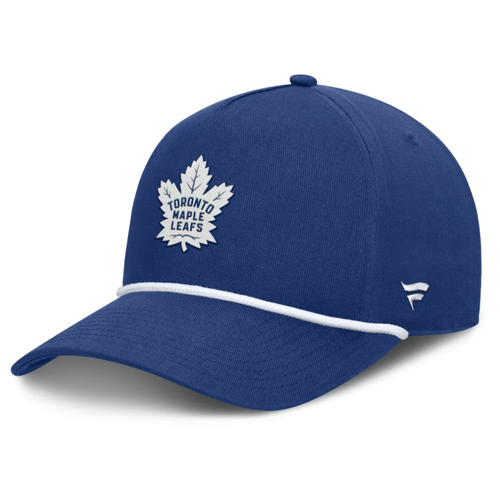 Toronto Maple Leafs Fanatics Authentic Pro Rink Roper A-Frame Adjustable Hat - Blue - NHL 202498965