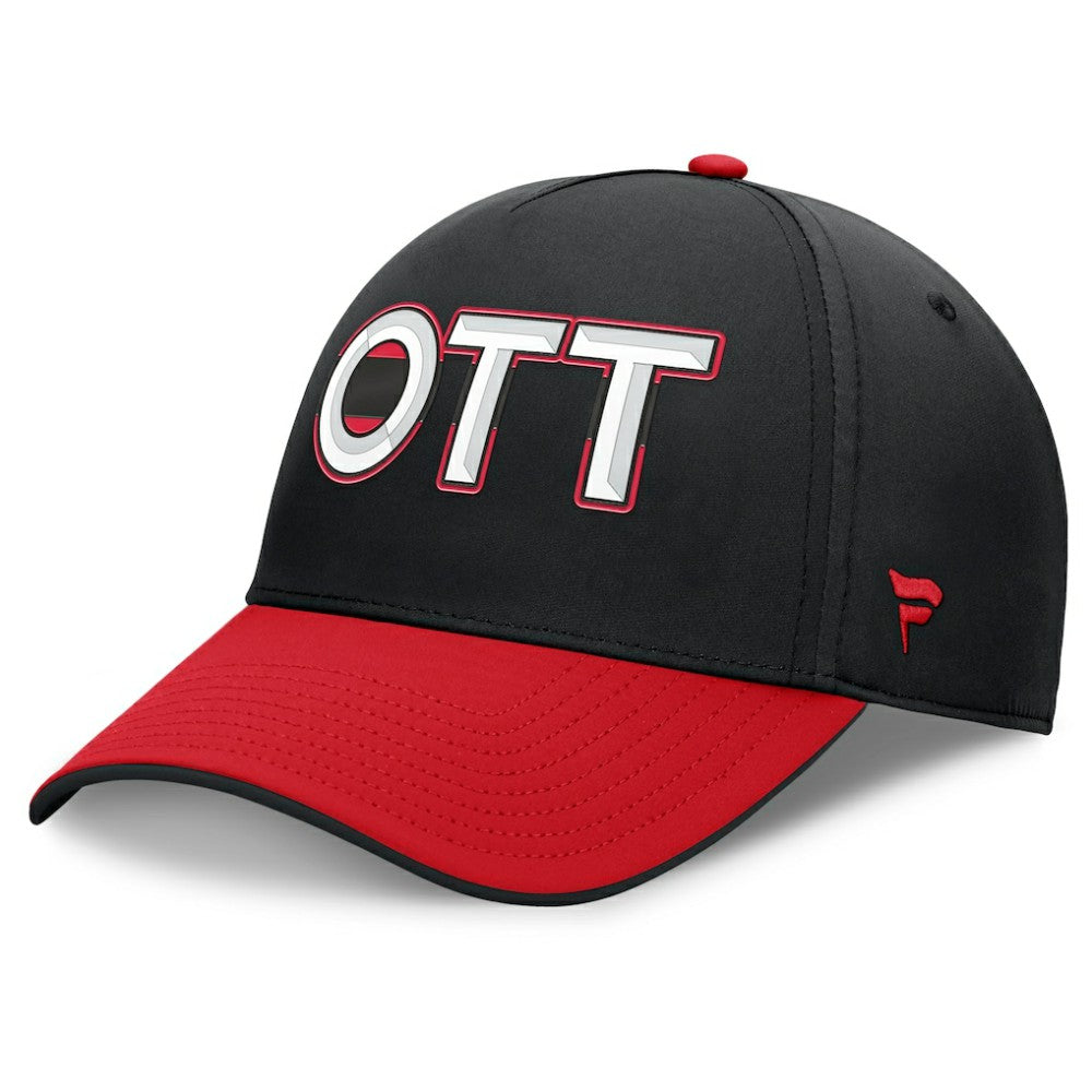 Ottawa Senators Fanatics Authentic Pro Rink Team Code Flex Hat - Black/Red - NHL 202498974