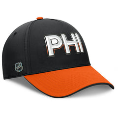 Philadelphia Flyers Fanatics Authentic Pro Rink Team Code Flex Hat - Black/Orange - NHL 202498975