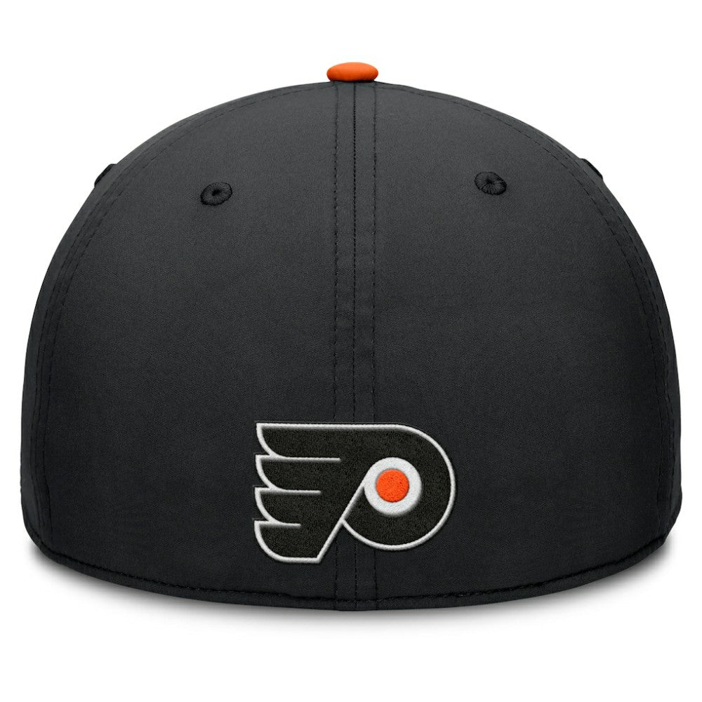 Philadelphia Flyers Fanatics Authentic Pro Rink Team Code Flex Hat - Black/Orange - NHL 202498975