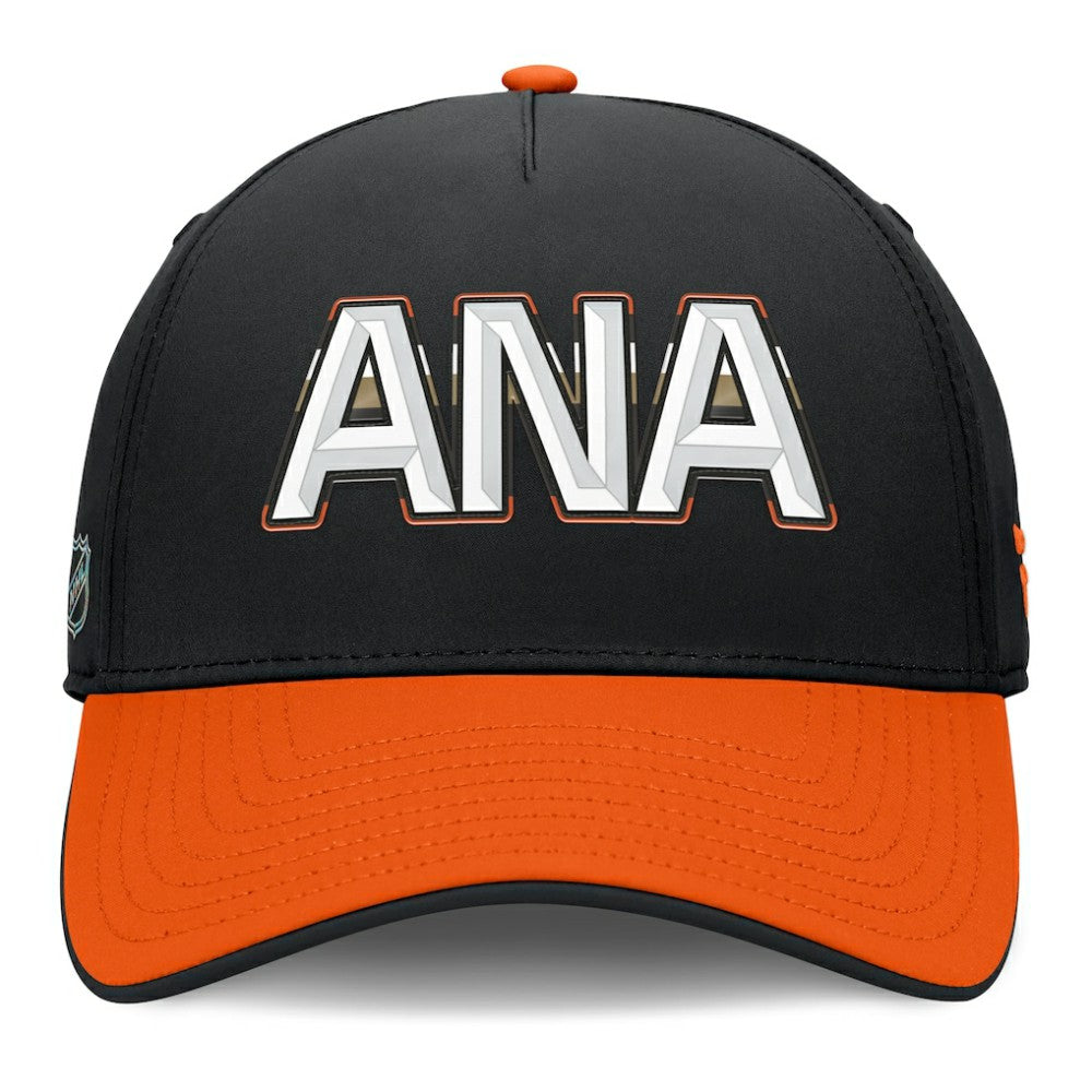 Anaheim Ducks Fanatics Authentic Pro Rink Team Code Flex Hat - Black/Orange - NHL 202498987