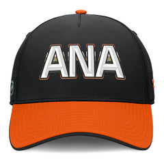 Anaheim Ducks Fanatics Authentic Pro Rink Team Code Flex Hat - Black/Orange - NHL 202498987