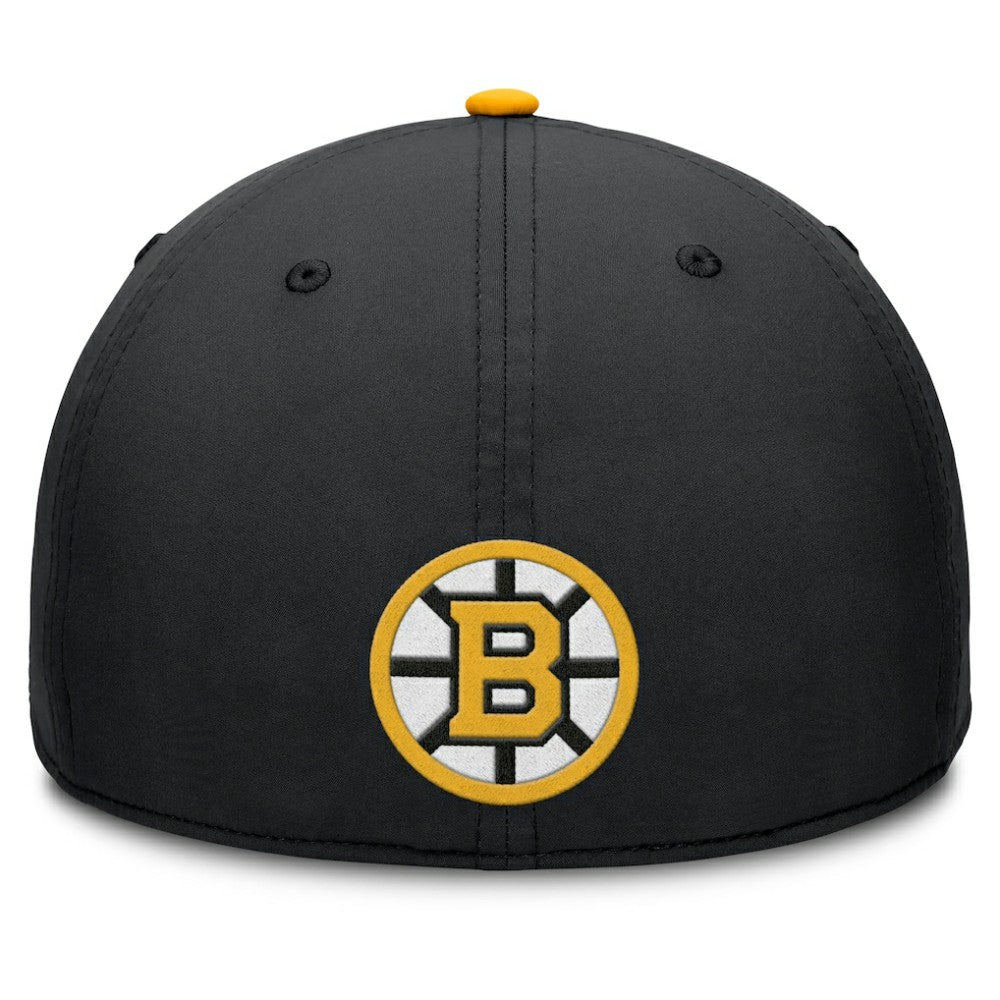 Boston Bruins Fanatics Authentic Pro Rink Team Code Flex Hat - Black/Gold - NHL 202498988