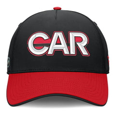 Carolina Hurricanes Fanatics Authentic Pro Rink Team Code Flex Hat - Black/Red - NHL 202498990