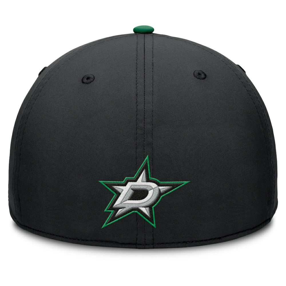 Dallas Stars Fanatics Authentic Pro Rink Team Code Flex Hat - Black/Kelly Green - NHL 202498994