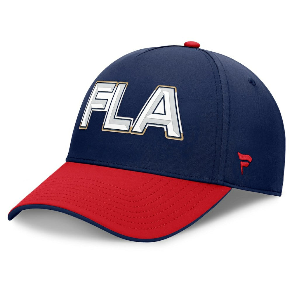 Florida Panthers Fanatics Authentic Pro Rink Team Code Flex Hat - Navy/Red - NHL 202498997