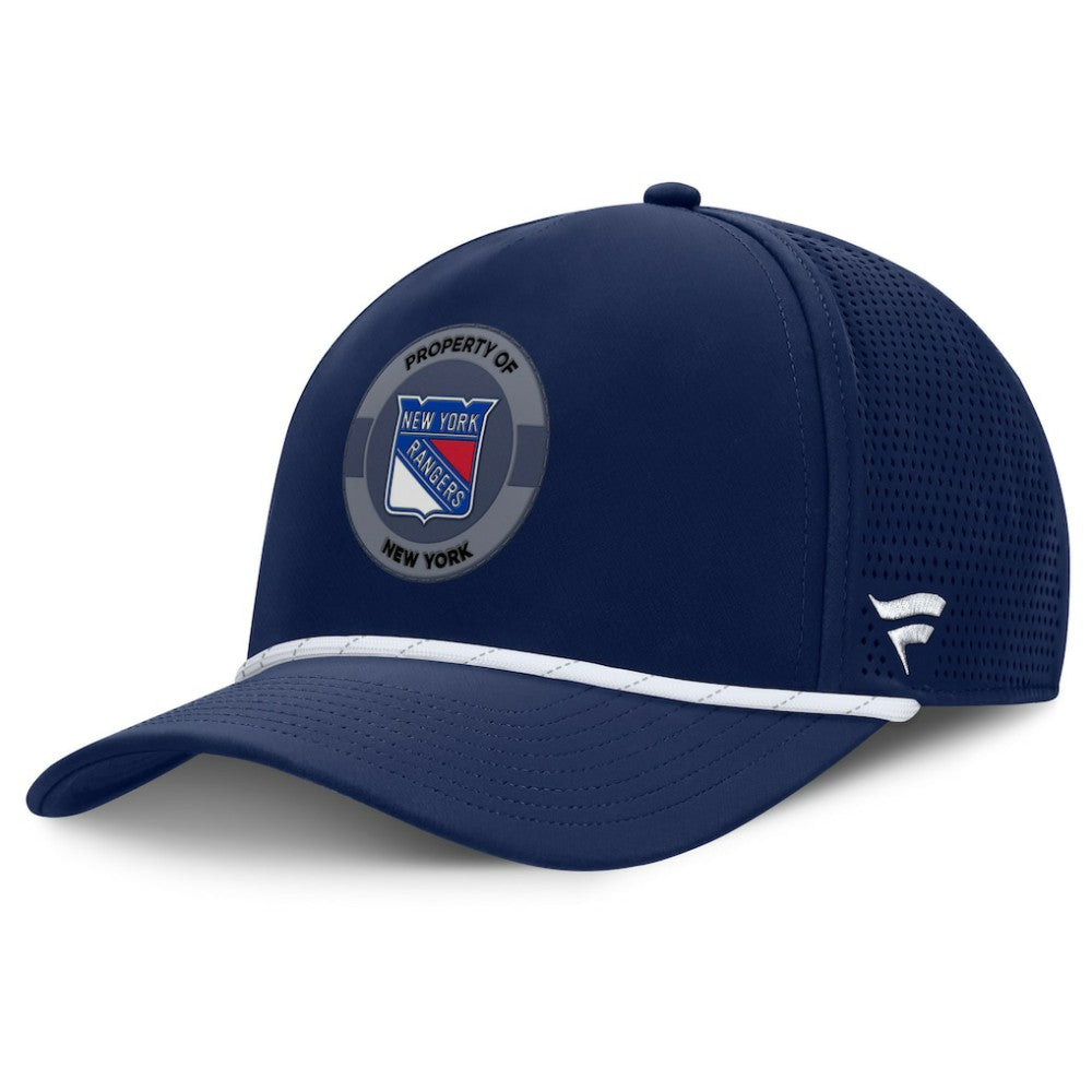 New York Rangers Fanatics Authentic Pro Rink Adjustable Hat - Navy - NHL 202499033