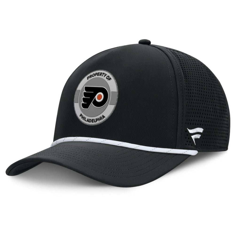 Philadelphia Flyers Fanatics Authentic Pro Rink Adjustable Hat - Black - NHL 202499035