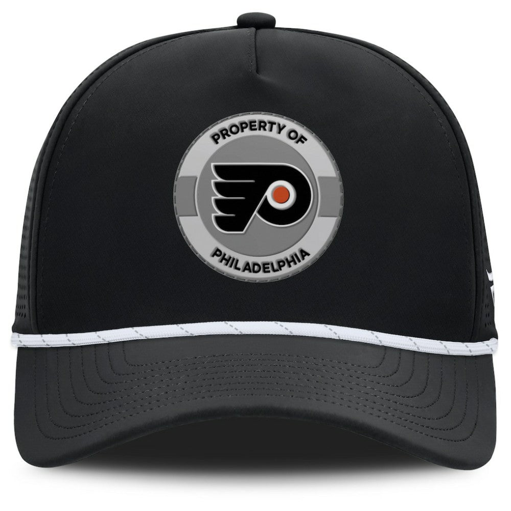 Philadelphia Flyers Fanatics Authentic Pro Rink Adjustable Hat - Black - NHL 202499035