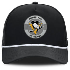 Pittsburgh Penguins Fanatics Authentic Pro Rink Adjustable Hat - Black - NHL 202499036