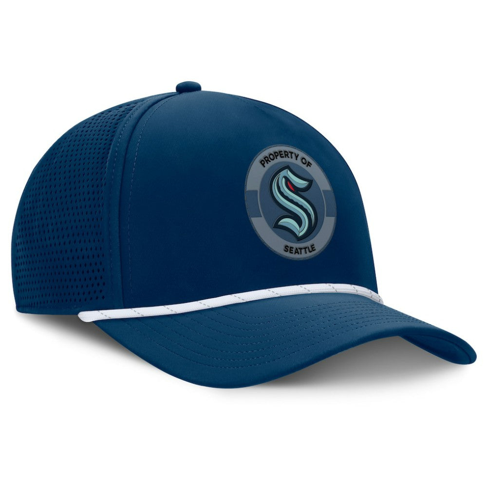 Seattle Kraken Fanatics Authentic Pro Rink Adjustable Hat - Deep Sea Blue - NHL 202499038