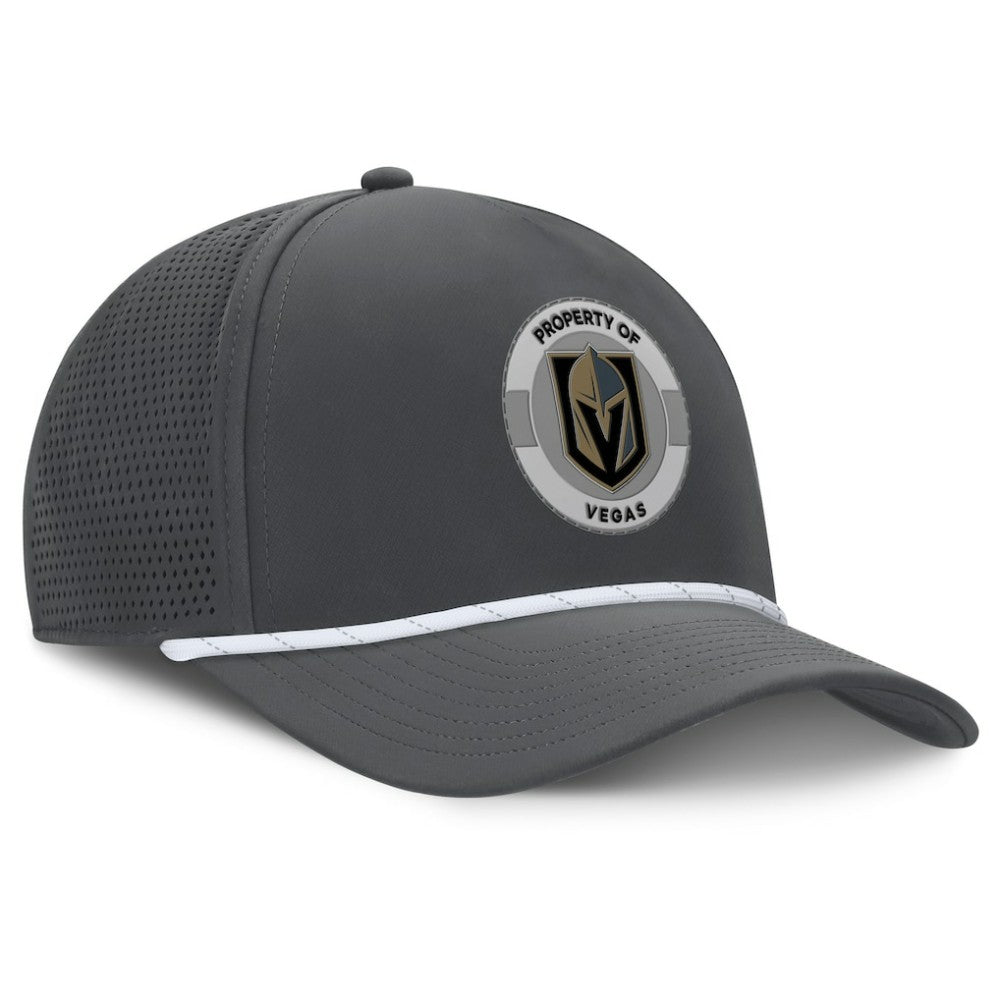 Vegas Golden Knights Fanatics Authentic Pro Rink Adjustable Hat - Charcoal - NHL 202499041