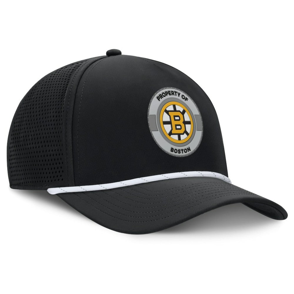 Boston Bruins Fanatics Authentic Pro Rink Adjustable Hat - Black - NHL 202499042
