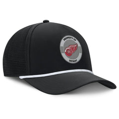 Detroit Red Wings Fanatics Authentic Pro Rink Adjustable Hat - Black - NHL 202499045